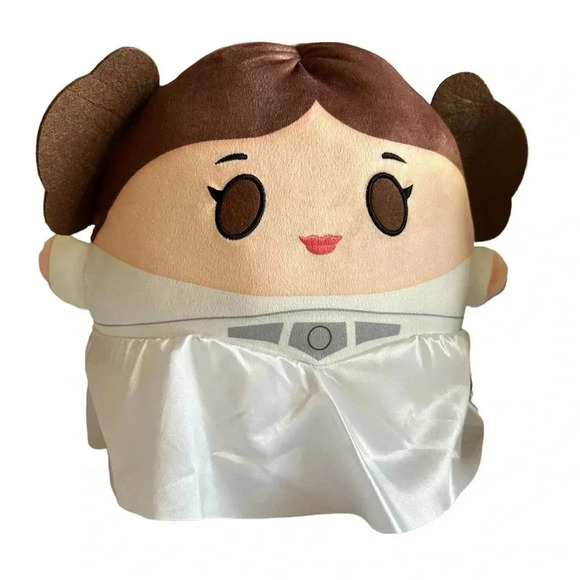 Star Wars Cuutopia Stormtrooper and Princess Leia Plush Toy Bundle - Picture 4 of 6